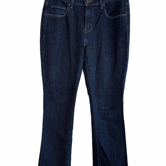 Levi's 515 Boot Cut Jeans SZ 6 Stretch High-Rise - Picture 4 of 14